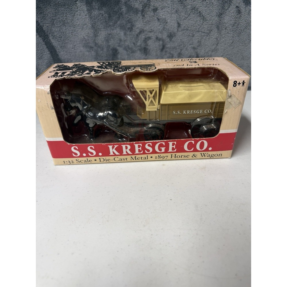 1897 S.S. Kresge Co. Horse & Wagon Die-Cast 1:32 Scale by Ertl Collectibles